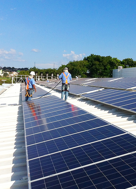 Central eléctrica comercial