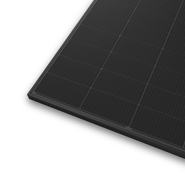 96片全黑雙玻組件(210R)