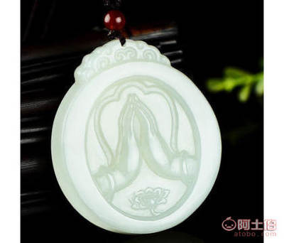 【深度評(píng)測(cè)】浚琪玉器天然和田玉白玉佛手吊墜 開(kāi)光護(hù)主，寓意平安的典藏之選